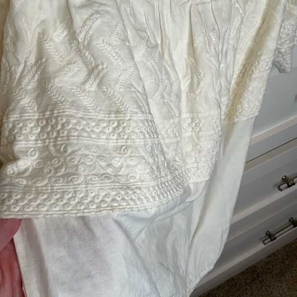 Lucky brand cream off the shoulder sweet little top. Brand New with tags! - Picture 3 of 8